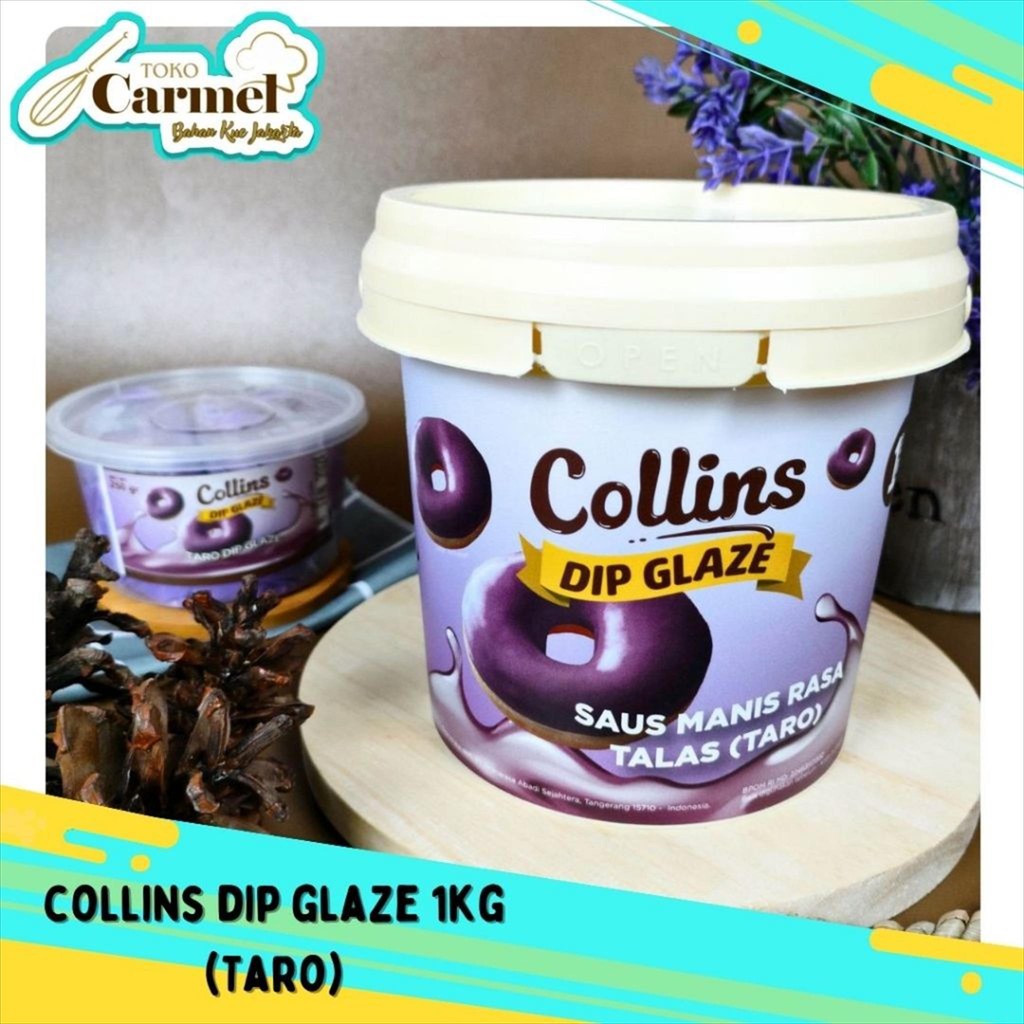 

Collins Dip Glaze 1kg - Topg Dipg Glaze Aneka Rasa Chocolate Coklat Strawberry Tiramisu Green Tea