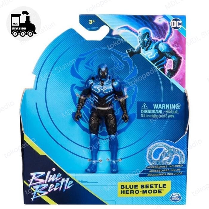 XMCH Spin Master - DC Blue Beetle Hero Mode Figure 4 Inch
