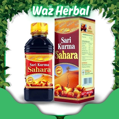 

ORIGINAL | Sari Kurma Sahara Isi 330 gr Original | Waz Herbal