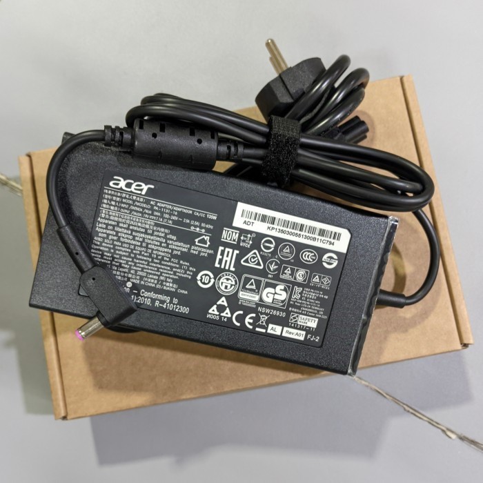 ORIGINAL Adaptor/Charger Acer Predator Nitro 5 AN515-55-58X3 AN515-55-579N AN515-55-76SK 19V 7.1A 13
