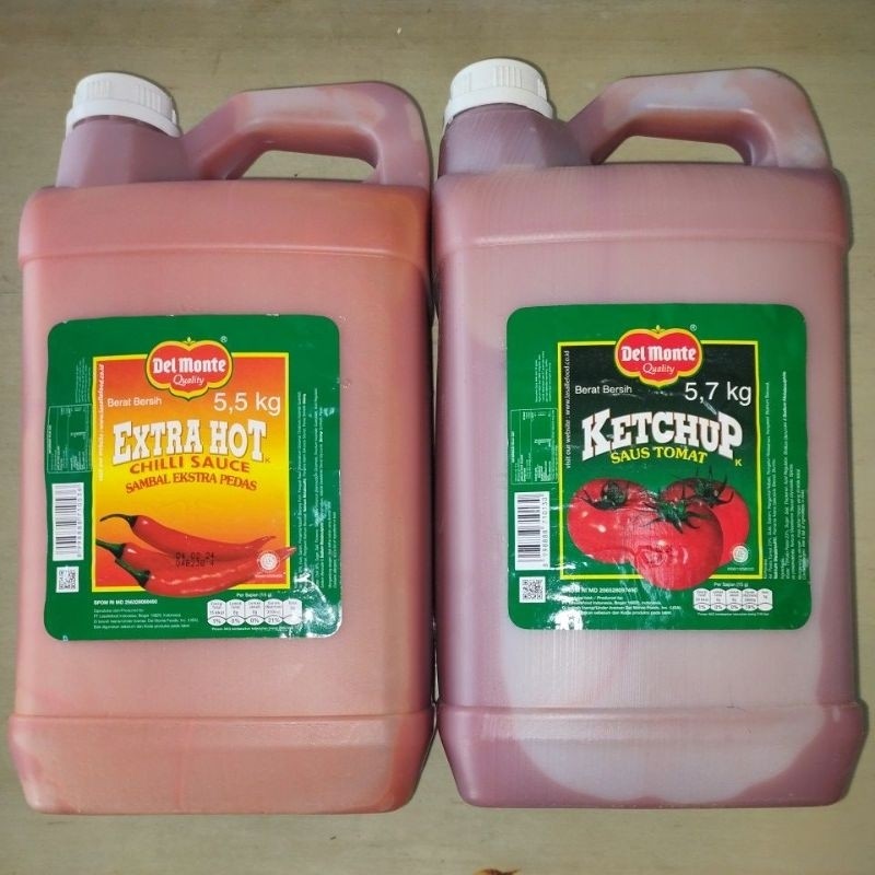 

Saos DEL MONTE GALON TOMAT / SAMBAL EXTRA HOT