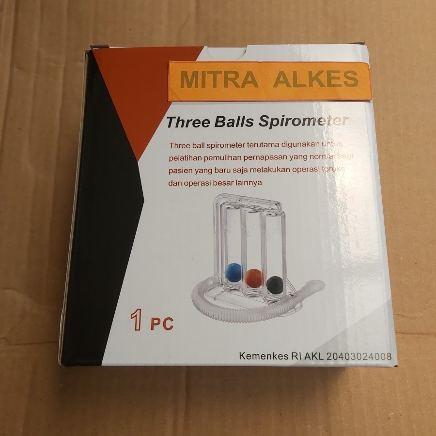 Spirometer 3 Bola NESCO. Three Balls Spirometri NESCO.