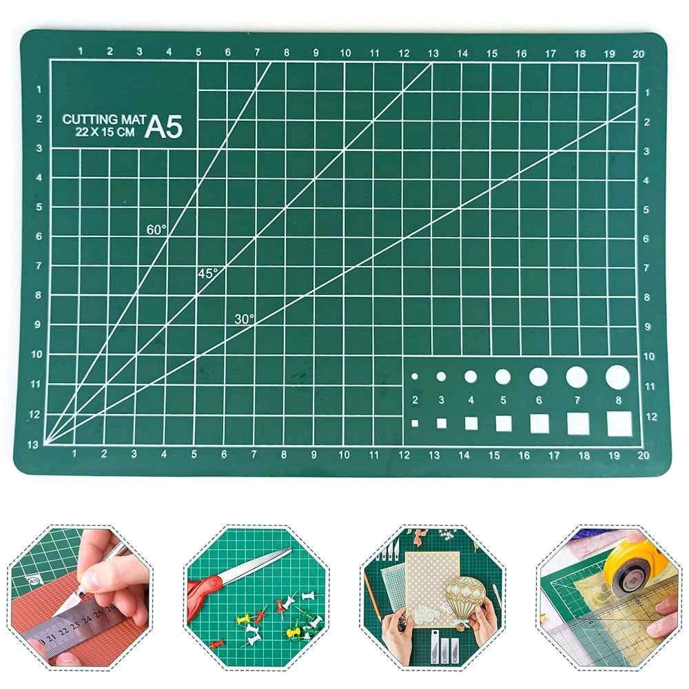 

GKSA4 Cutting Mat A5 Alas Potong Praktis dan Tahan Lama untuk Kerajinan Tangan