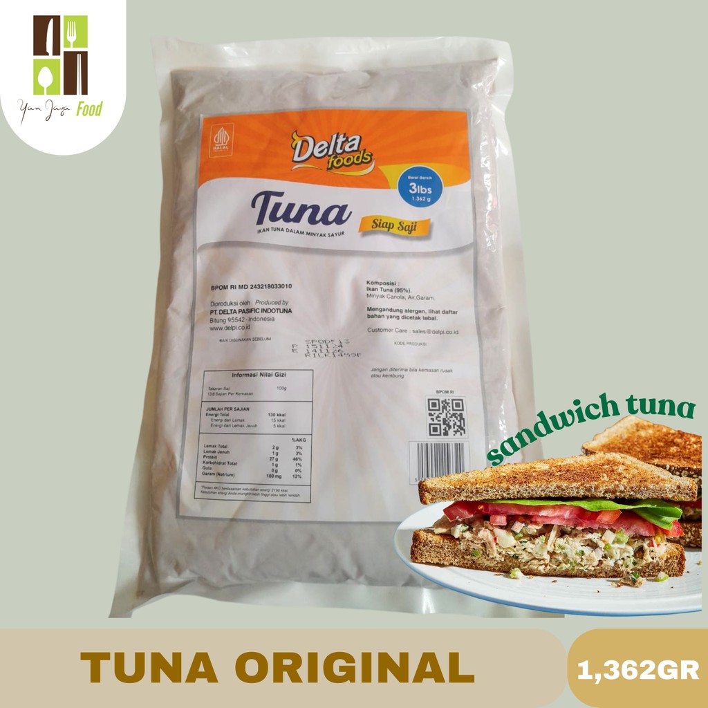 

Classica2106 Tuna Original Kemasan Bantal / Daging Tuna Kemasan 1,362Gr