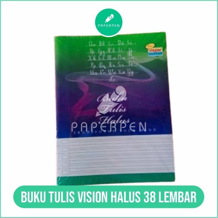 

[MS] Buku Tulis Vision Halus 38 Lembar