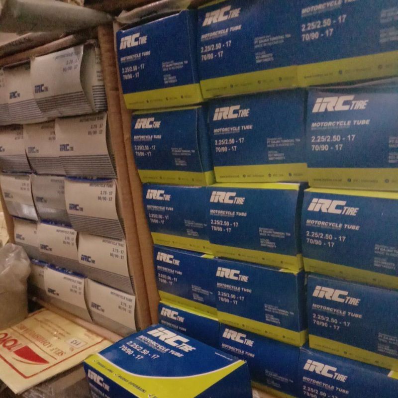 Ban dalam IRC ORI IRC BAN IRC DALAM MOTOR IRC 70/80/90/100/225/250/275/300/325 350/400/70/90/90/80/4