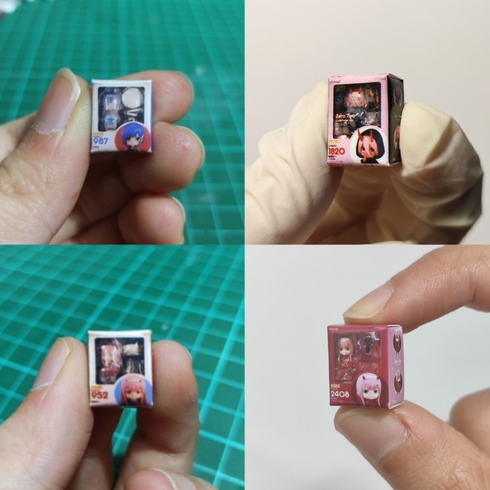 Miniatur Box Magnet Nendoroid 1/12 Darling in the Franxx Zero Two Ichigo