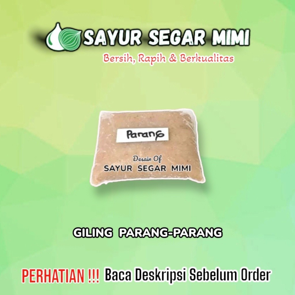 

Ikan Giling Paraang-Paarang - Sayur Palembang