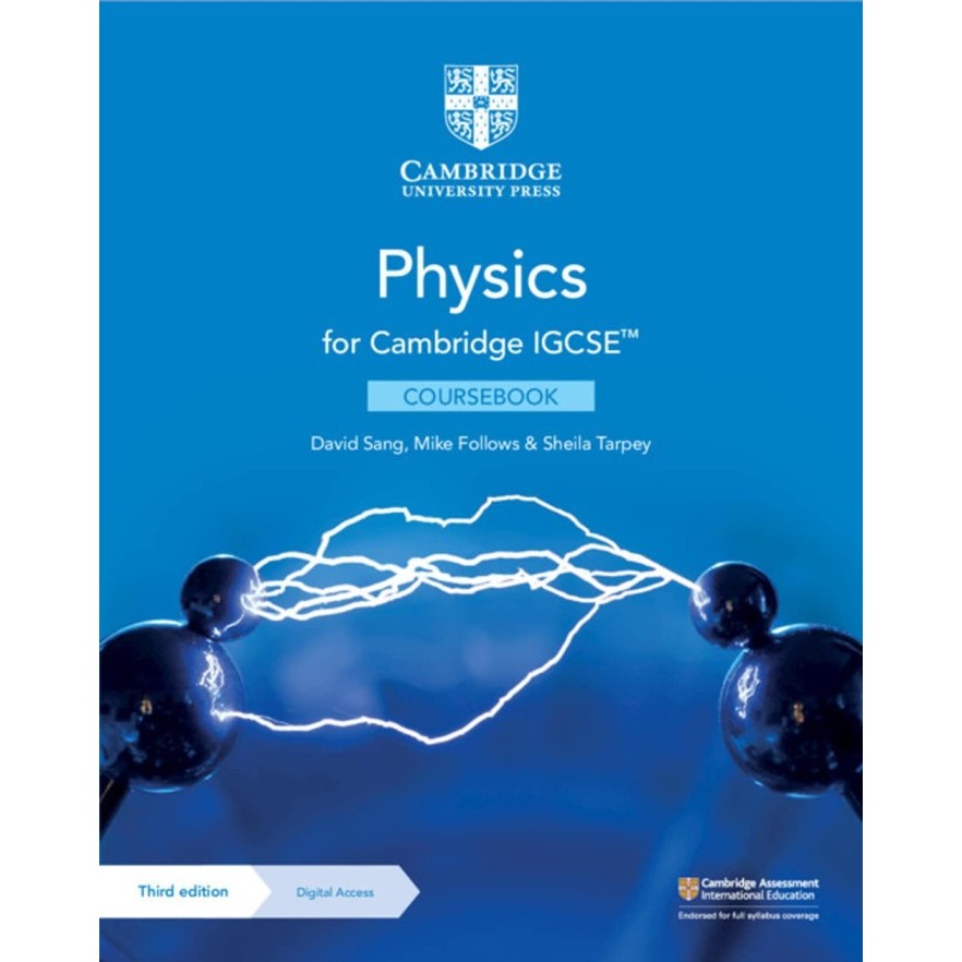 

Cambridge IGCSE™ Physics 3rd Coursebook w Digital Access (2 Years)