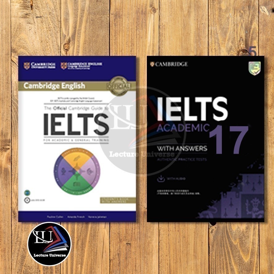 Cetak Buku Paket Cambridge IELTS 17 & Official Guide