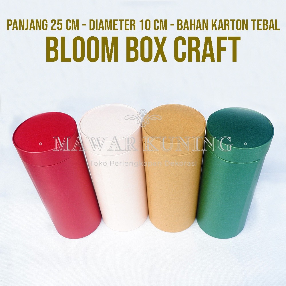 

[ 10 CM x 25 CM ] & [ 12 CM x 17 CM ] Bloom Box Panjang / Bloom Box Tabung