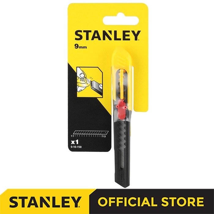 

Stanley Quick Point Snap Off Knife / Pisau Cutter 9mm 0-10-150 stanley original