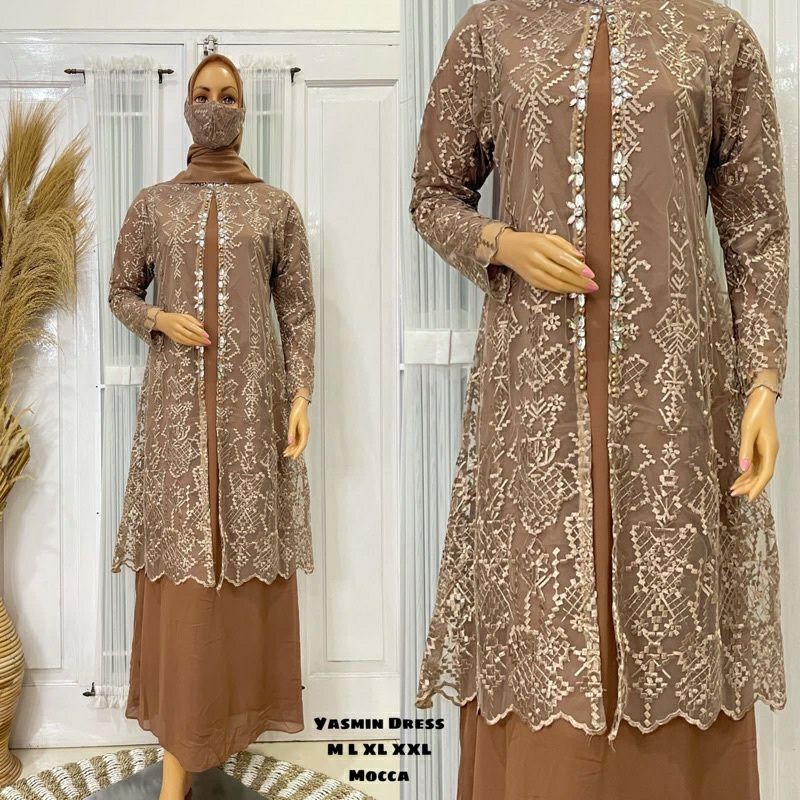 Gamis Cinderella / Kebaya Modern Original / Gamis Pesta Terbaru / Fashion Muslimah / Outfit Kekinian