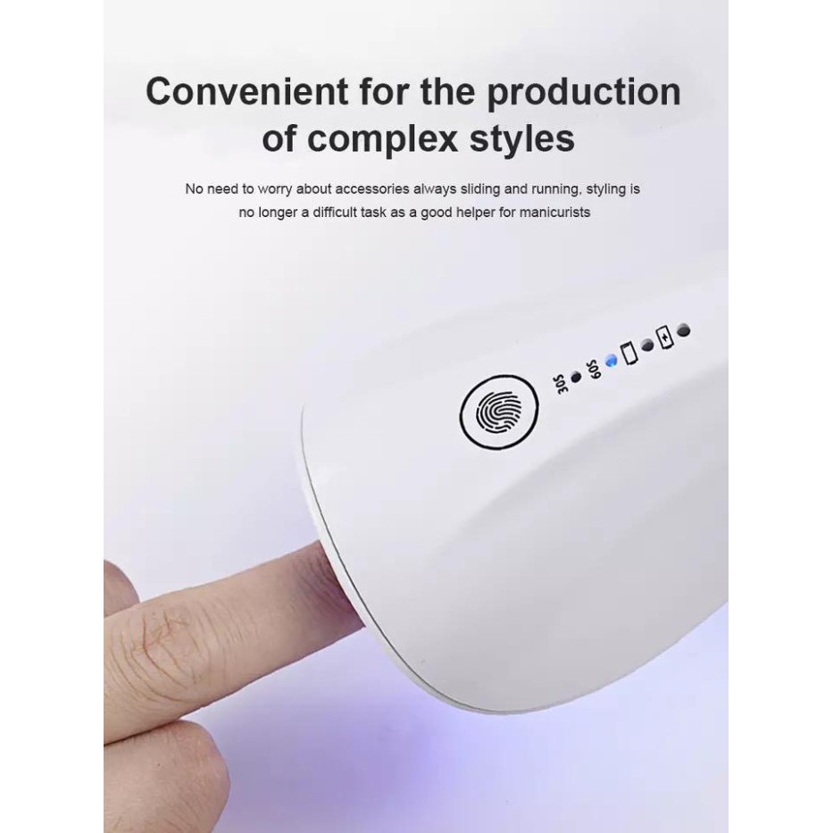 UV LED lamp gel polish lampu pengering kutek gel portable uv les lamp