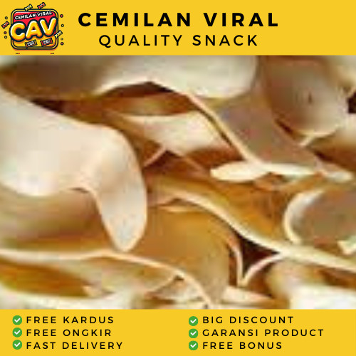 

CAV KERIPIK KENANGA 500gr Kembang Kenanga Bunga Kenanga Keripik Buah Keripik Bunga