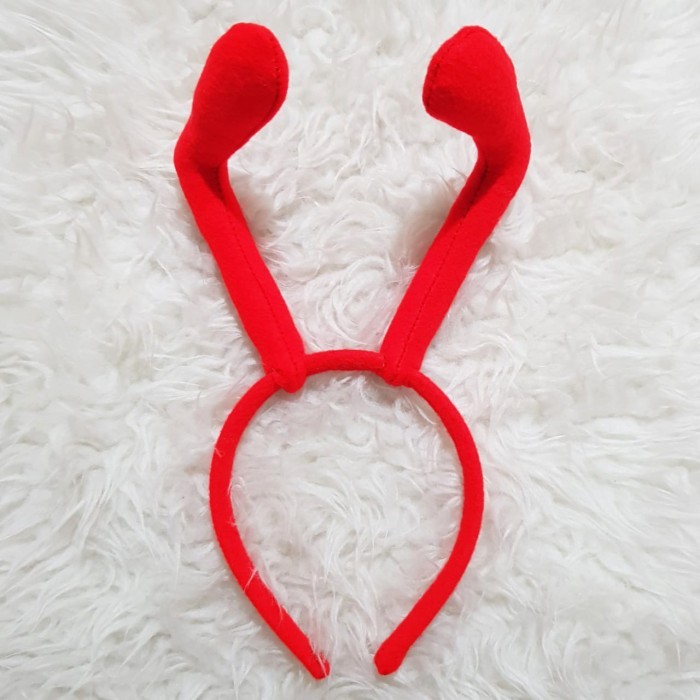 Bando Semut Kostum Semut Bando Antena Semut Hitam - Hitam