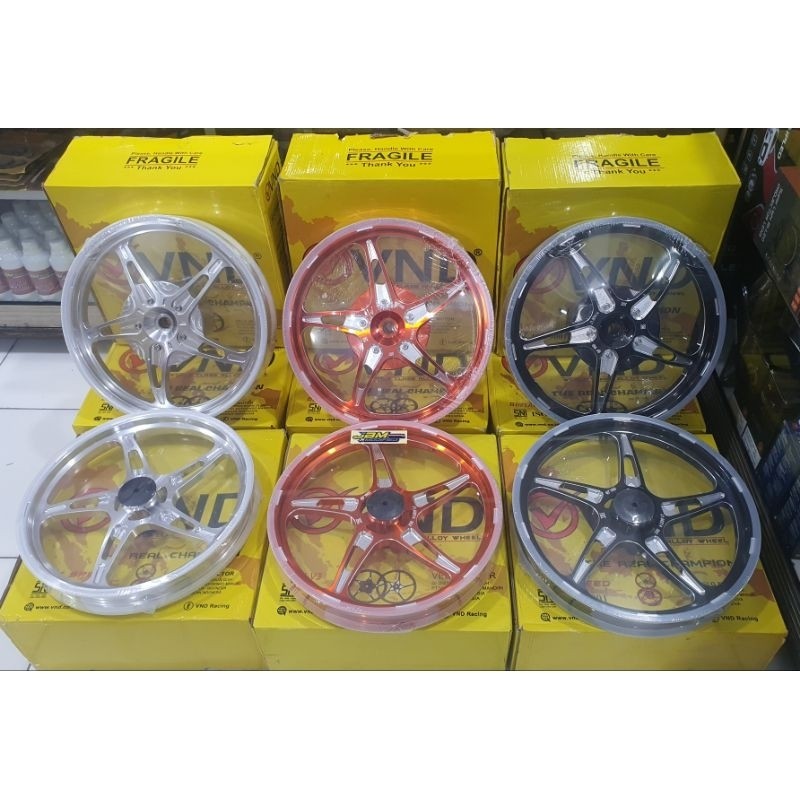VELG VND RACING BINTANG LAUT BEAT SCOOPY VARIO 160-185 RING 14