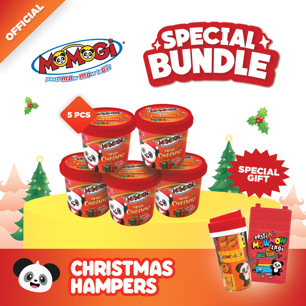 

CHRISTMAS HAMPERS (Free Pouch Pencil + PhoneBag Momogi + Tumbler Plastik)