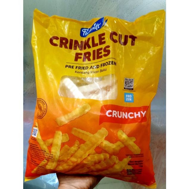 

Foodcraft Kentang Crinkle Cut 1kg