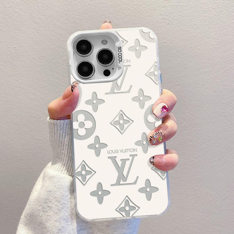 Casing ponsel pola cakupan penuh seni mode kecantikan lv Gucci pop pop lucu tahan jatuh cakupan penu