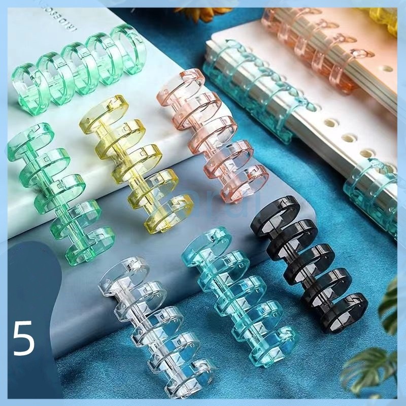 

Jiarui DIY Binding Ring Binder ( 5 Rings ) Colors - 15 mm