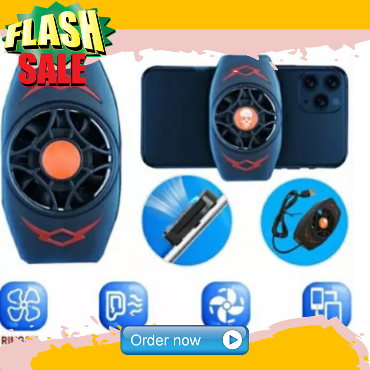 Fan Cooler Pendingin Hp Kipas Hp Tempel Iphone Android Cooler Hp Live Kipas Pendingin Hp Gaming
