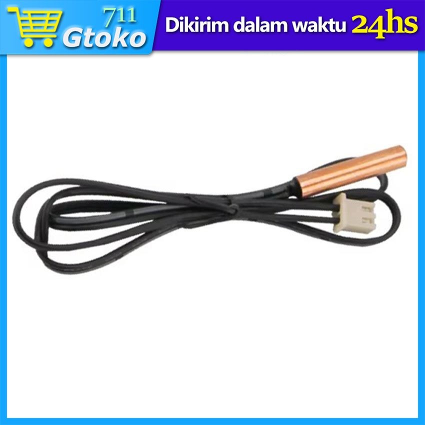 Thermistor AC Sensor Suhu Termis Termistor Kuningan Universal 5K, 10K, 15K, 20K, 50K