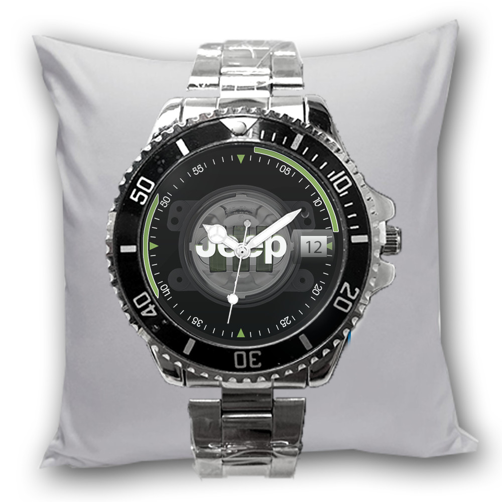 Jam Tangan Pria JEEP SPORT Tanggal Stainless Steel Perak Silver  Dewasa Custom Terlaris Elegan 01