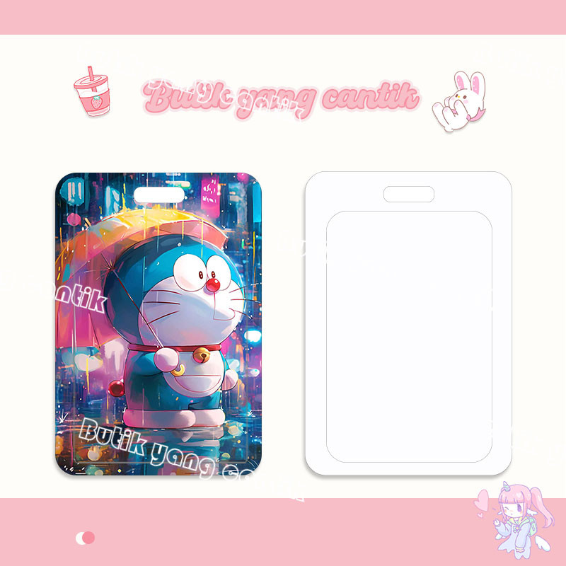 

ID CARD HOLDER,Tempat Kartu Kartun Doraemon, Cocok untuk Kantor/Sekolah, Kartu Pelajar/Kartu Transportasi, Kartu Akses, KTP, Flazz, Kartu Kredit Elektronik dan Uang Elektronik.