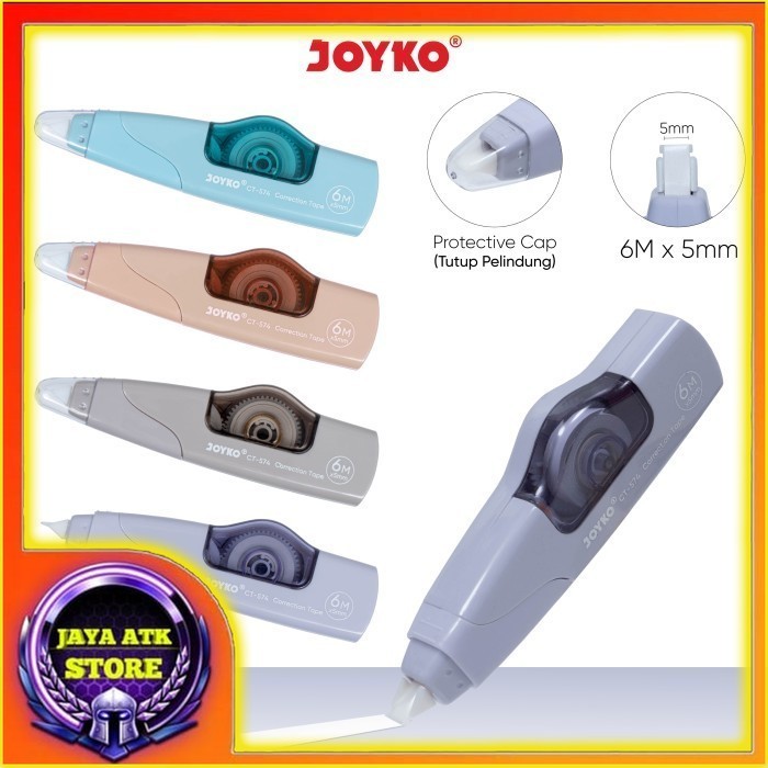 

Joyko Pita Koreksi Correction Tape CT-574 Tipe-x Kertas Penghapus Pena ECER