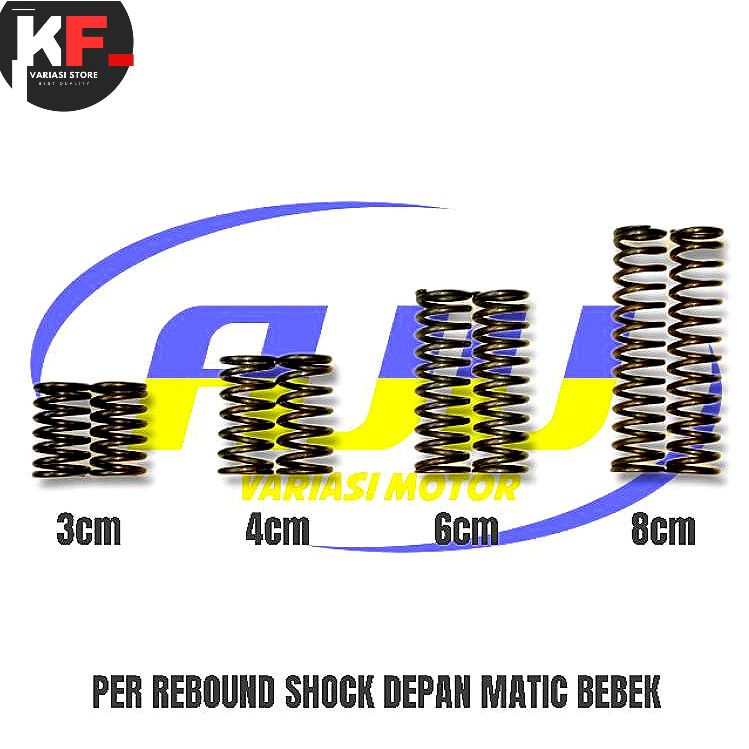 Per suling shock depan Per balik reborn sulingan shock depan motor Honda matic bebek
