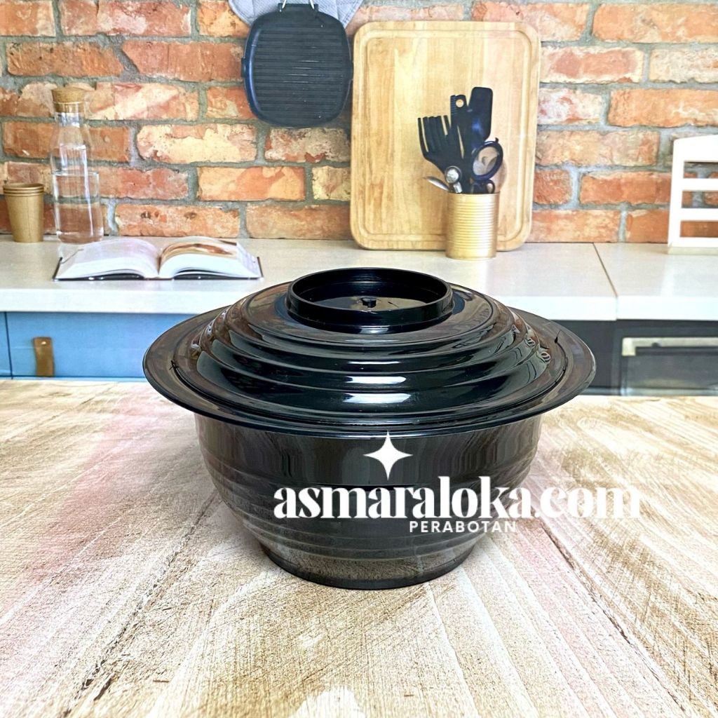 MAngkok Ramen Tutup / Mangkok Ramen Ulir / Mangkok Sayur / Mangkok Plastik