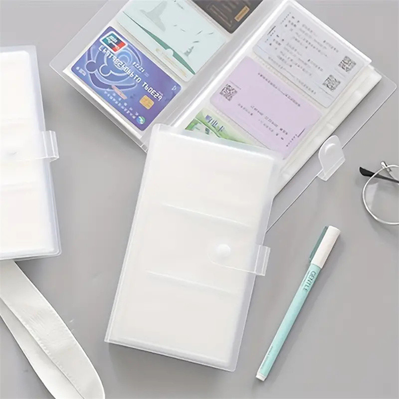 

84/120/240 Slots Cards Holder Large Capacity Collection Album Binder Photocards Storage Book Portable Ticket Card Book Organizer
