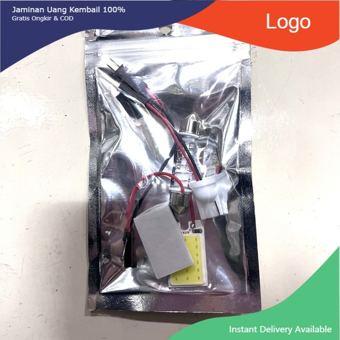 Lampu led plafon 18 titik plasma nyala putih mobil motor universal Tasya_Variasi_Mobil