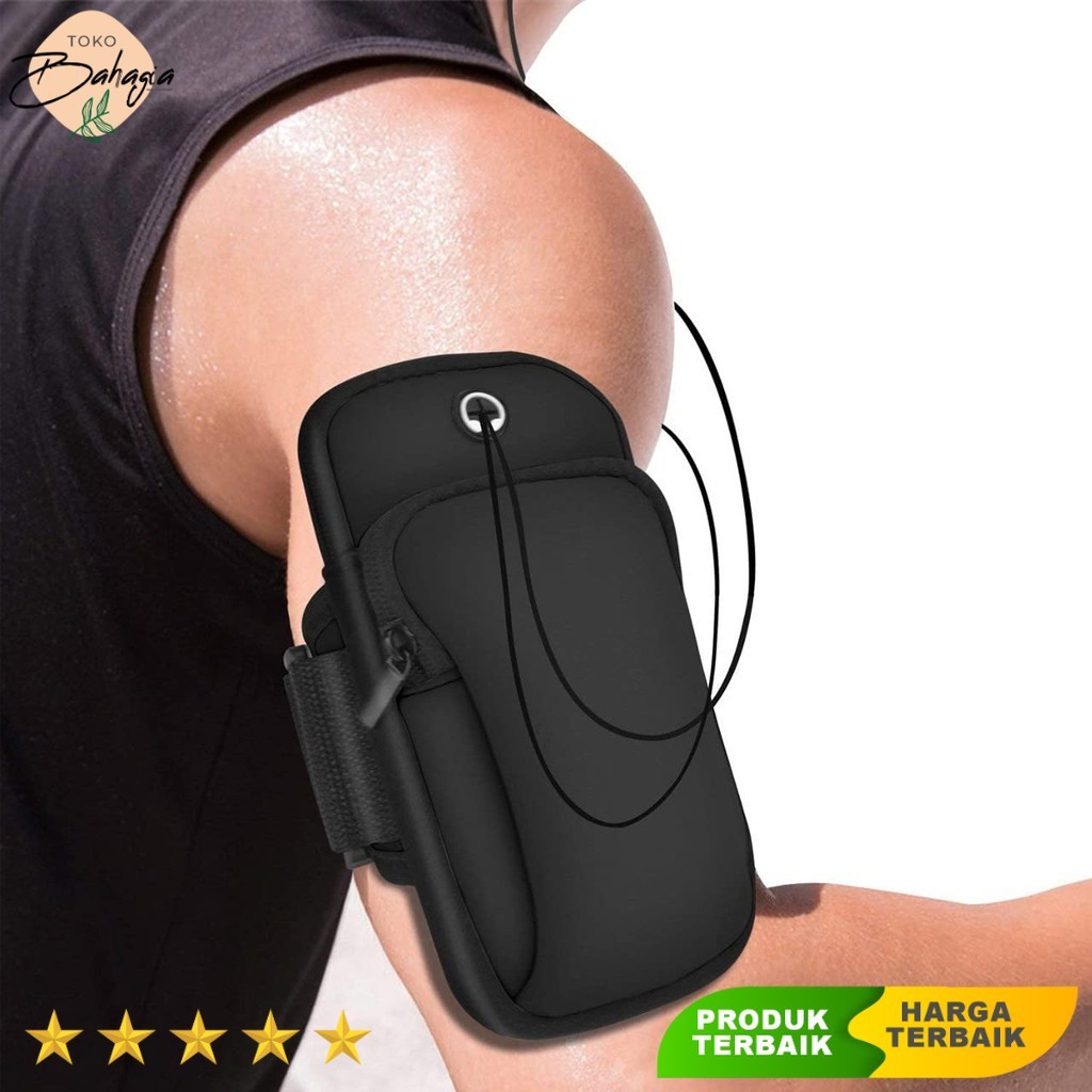 Tas Lengan Jogging Olahraga Running Arm Bag Waterproof