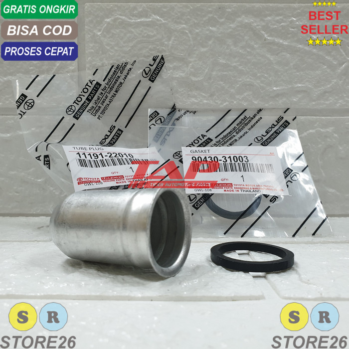 (TAP) TABUNG BUSI - MANGKOK SEAL BUSI KIJANG