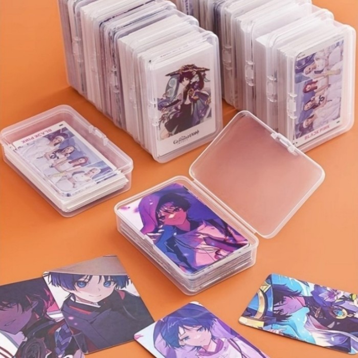 Kotak Tempat Penyimpanan Kartu Nama / Kartu Koleksi / Kartu Mainan / Barang Kecil