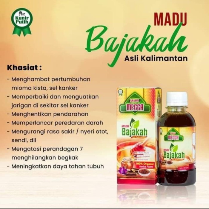 

Madu Bajakah Borneo Asli Kalimantan Original Mecca Berizin PIRT