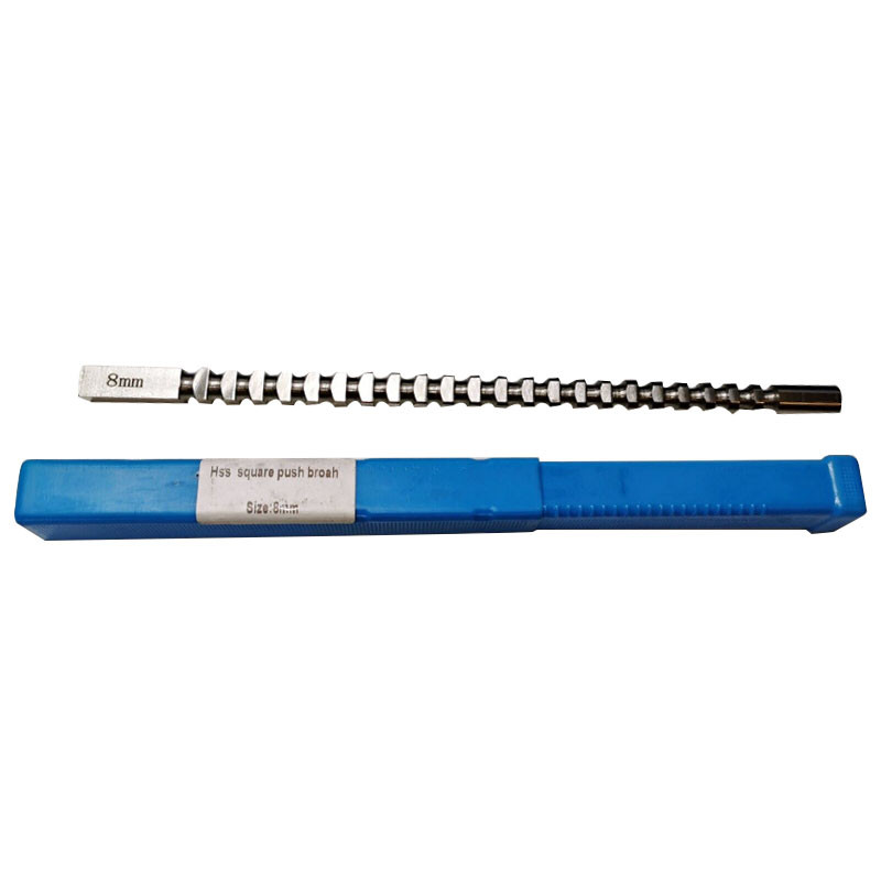 

8mm Square Push Type Broach Cutter Metric Size HSS Cutting Tool