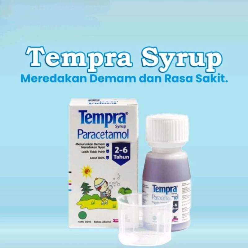 Tempra Syrup Paracetamol Anak Rasa Anggur