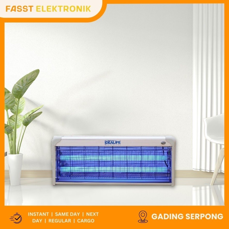 IDEALIFE Pest Control Lamp 2x20W IL-40W