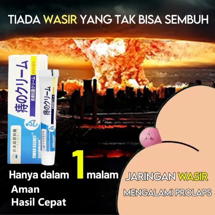 Ori Jepang Obat Salep saleb Krim Cream Wasir Ambeien Ambeyen Ambien Dictamni 100% Original Herbal Am