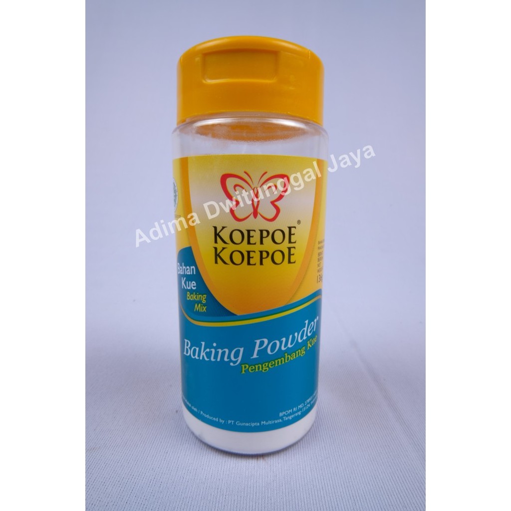 

Koepoe Koepoe Baking Powder / Koepoe Koepoe Pengembang Kue 136 gr