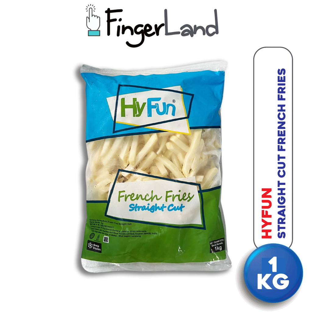 

HYFUN French Fries Straight Cut 1 KG Kentang Goreng
