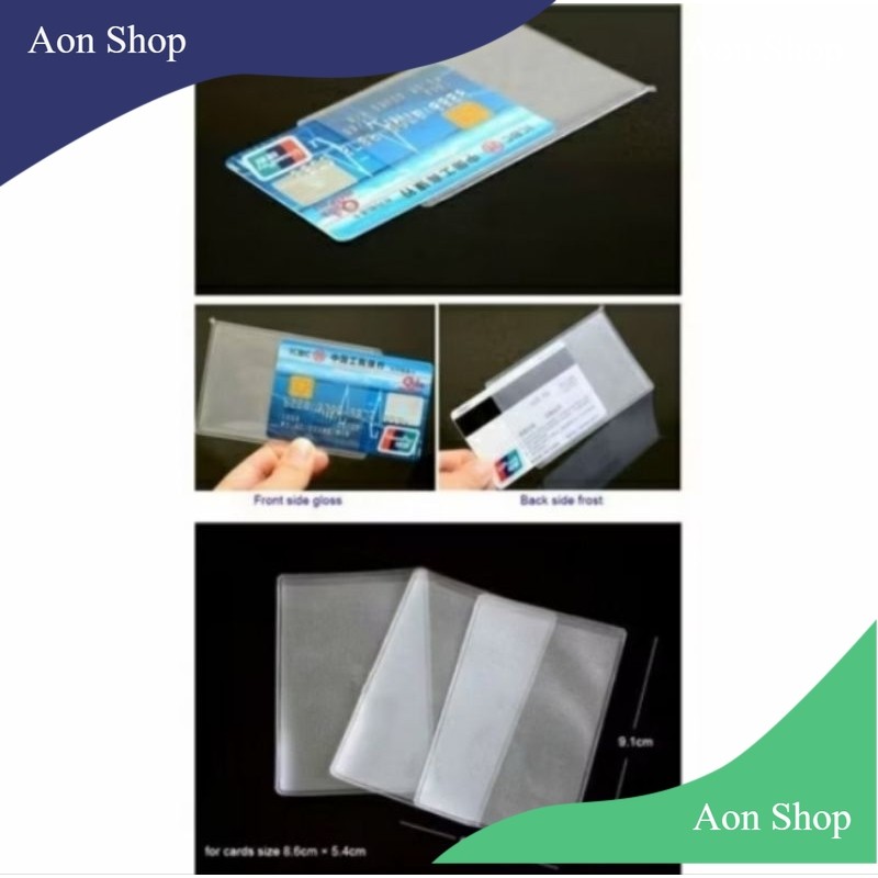 

[AS] Plastik Pelindung Cover ATM KTP SIM Kartu Nama