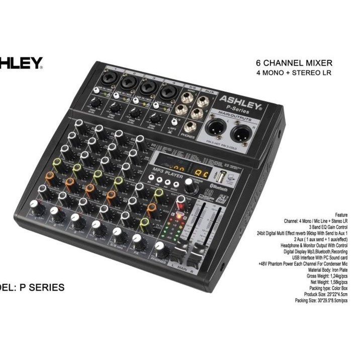 mixer ashley p series pseries original