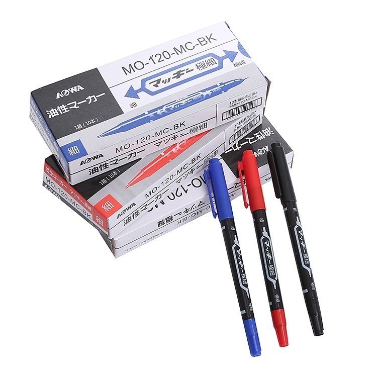 

Pulpen Spidol 2 in 1 Pena Marker Dua Fungsi Dual Tip 892
