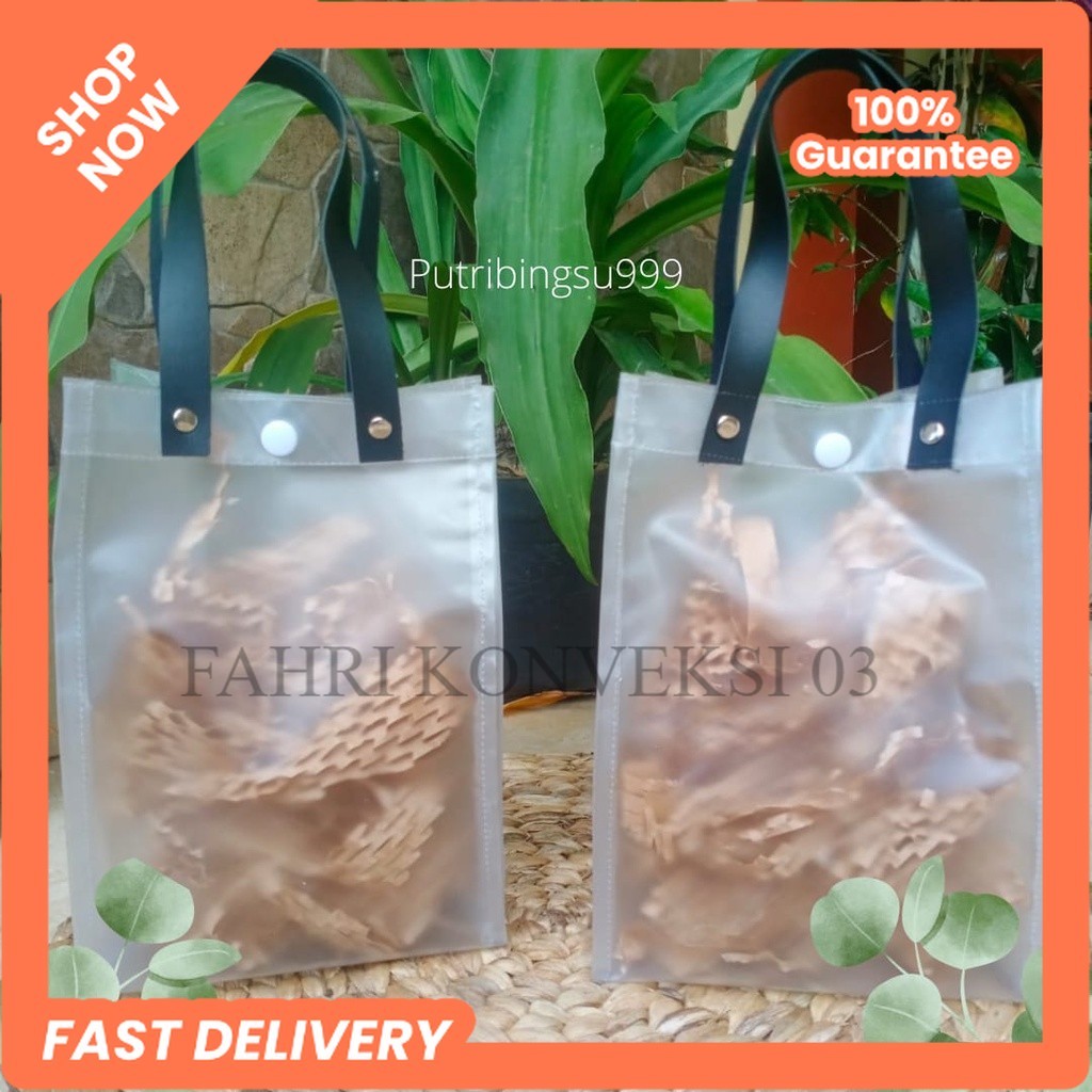 

Tas Hampers/Kulit Mintasi Mika/PVC Doff /Tebal Besar Dan Sedang
