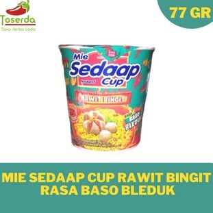 

kimoura shop-undefined-Mie Kuah Sedaap Cup Rawit Bingit Rasa Baso Bleduk Pedas