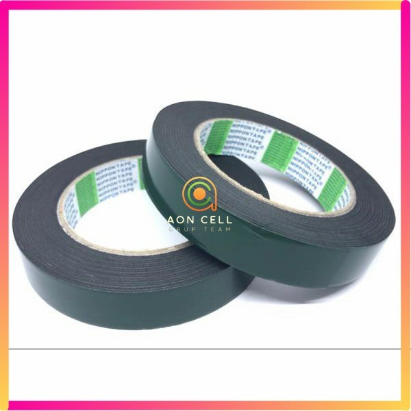 

double tape busa foam hijau 22mm x 5m 1inch nippon double tape hijau